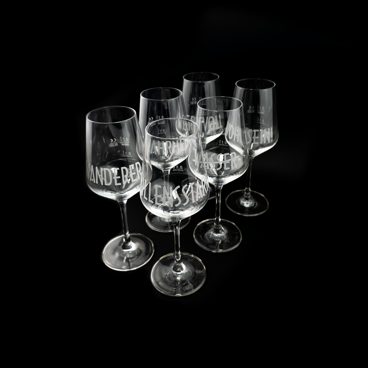 Weingläser 0,2L ☞ 30€